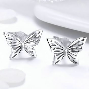 Aretes Mariposa Cr Charms La Joyer A De Costa Rica