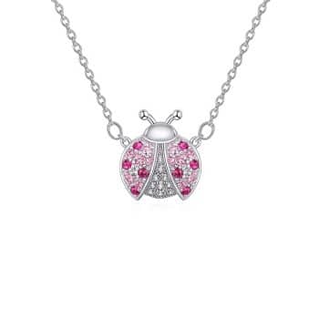 Collar Mariquita Brillante