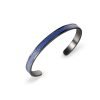 Blue Open Steel Bracelet