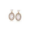 Aretes Ovalo Brillante, Alloy