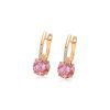 Aretes Destello Rosado, Alloy