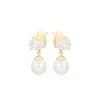 Aretes Elegancia de Perla, Alloy