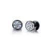 Aretes Chispas Nocturnas, Acero