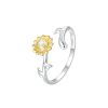 Anillo Ajustable Eterno Girasol