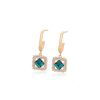 Aretes Elegancia Turquesa, Alloy